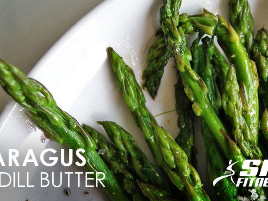  Asparagus with Dill Butter Recipe