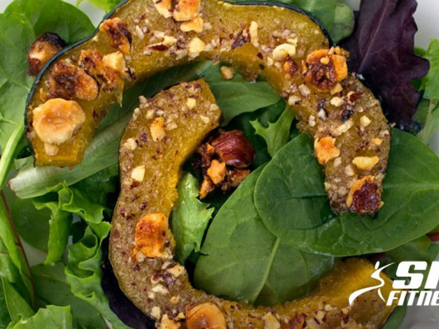  Honey Roasted Acorn Squash Salad