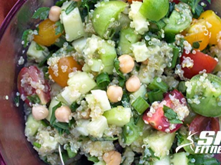  Gluten-Free Tabbouleh with Chickpeas