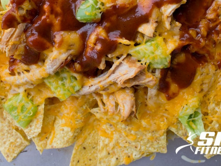  Apple BBQ Pulled Pork Nachos