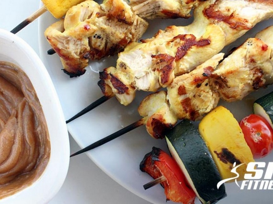 Grilled Thai Hen Skewers