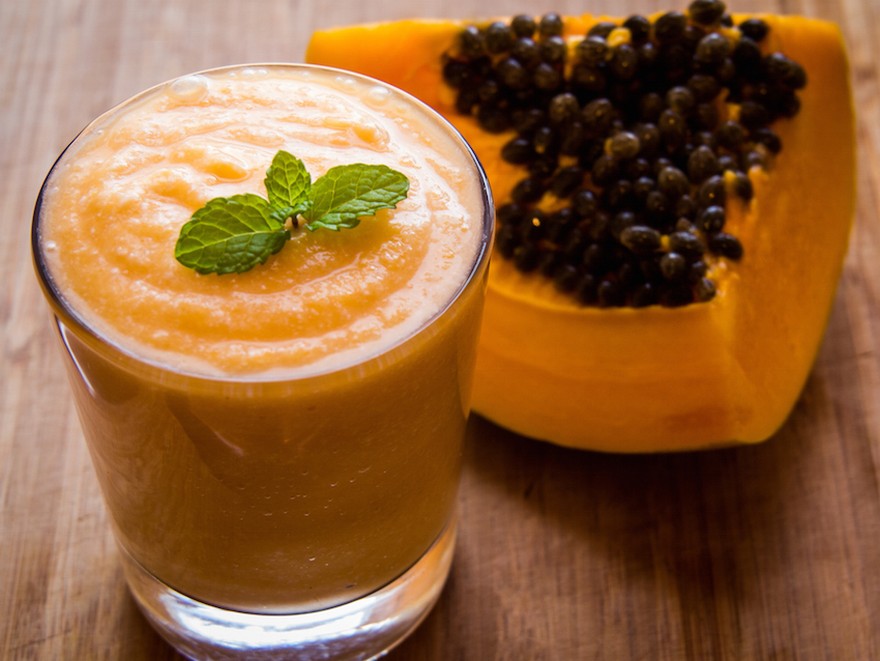  Coconut Papaya Smoothie