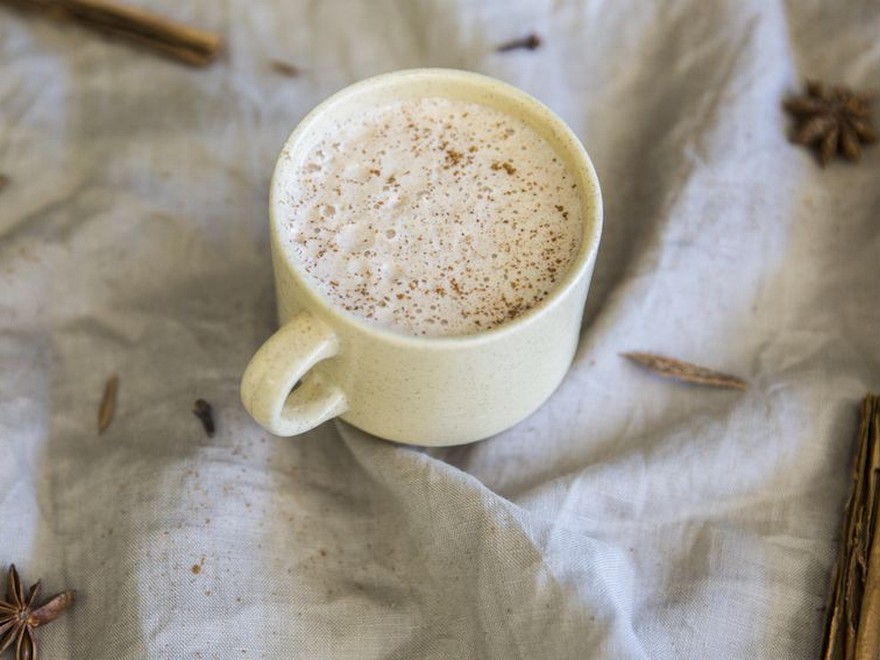  Homemade Coconut Chai Latte