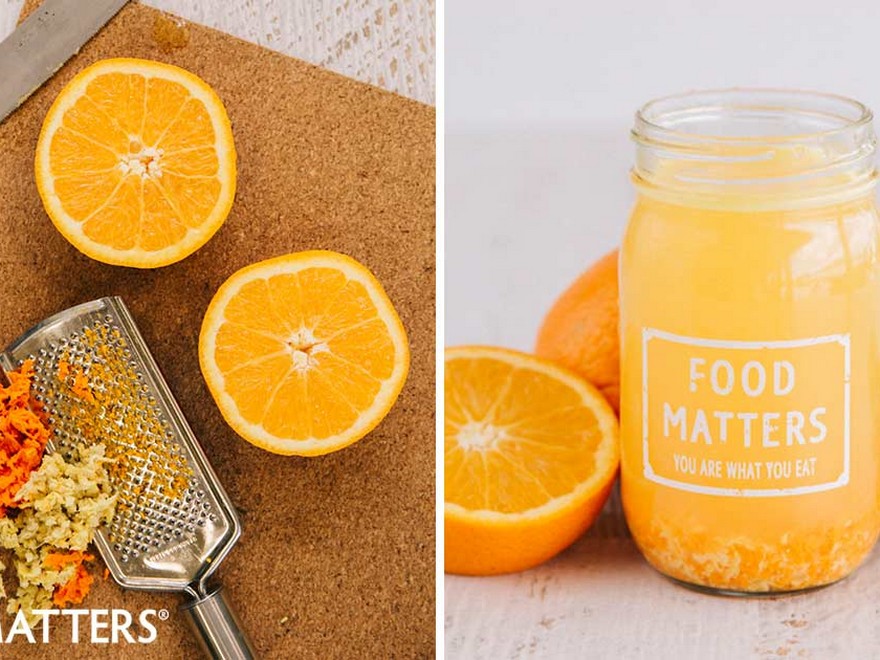  Orange, Turmeric & Ginger Water Kefir