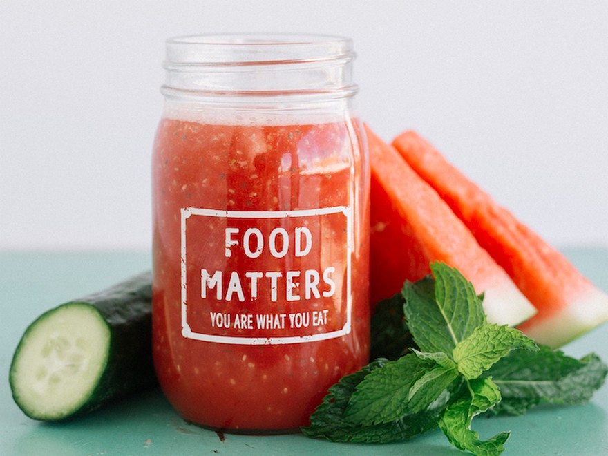  Watermelon Chia Seed Smoothie